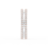 Triple Row Eternity Ring
