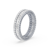 Triple Row Eternity Ring