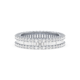 Triple Row Eternity Ring