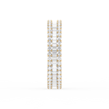 Triple Row Eternity Ring