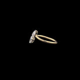 Luna Pear-Cut Duo Ring