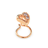 Teardrop Elegance Nose Pin
