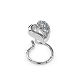 Teardrop Elegance Nose Pin