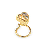 Teardrop Elegance Nose Pin