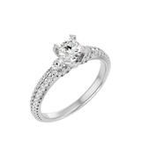 Regal Crown Diamond Ring