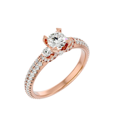 Regal Crown Diamond Ring