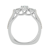 Eternal Trio Diamond Engagement Ring