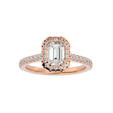 Elegant Embrace Halo Engagement Ring