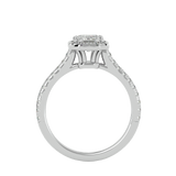 Elegant Embrace Halo Engagement Ring
