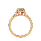 Elegant Embrace Halo Engagement Ring