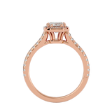 Elegant Embrace Halo Engagement Ring