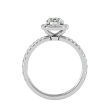 Eternal Brilliance Halo Diamond Engagement Ring