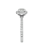 Eternal Brilliance Halo Diamond Engagement Ring