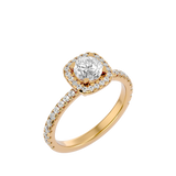 Eternal Brilliance Halo Diamond Engagement Ring