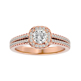 Sunset Radiance Diamond Engagement Ring