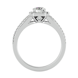 Sunset Radiance Diamond Engagement Ring