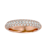 Golden Brilliance Full Eternity Diamond Ring