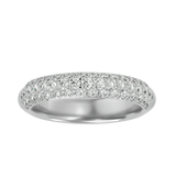 Golden Brilliance Full Eternity Diamond Ring