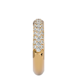 Golden Brilliance Full Eternity Diamond Ring