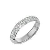 Golden Brilliance Full Eternity Diamond Ring