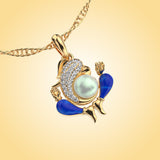 Mighty Ganesha Diamond Pendant (Without Chain)