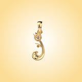 Jai Ganesha Diamond Pendant (Without Chain)