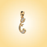 Jai Ganesha Diamond Pendant (Without Chain)