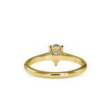 Pear-Cut Solitaire Ring