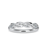 Twisted Elegance Pave Band