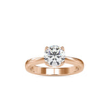 Timeless Solitaire Round-Cut Ring