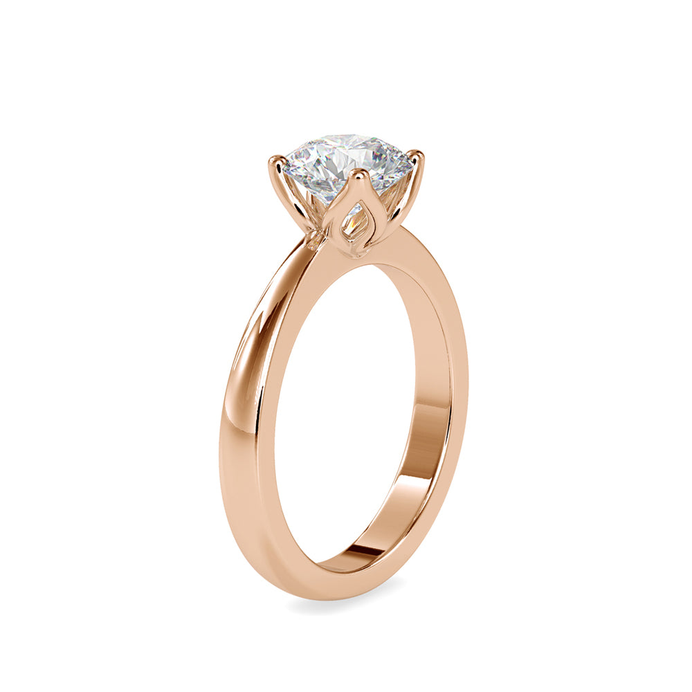 Timeless Solitaire Round-Cut Ring