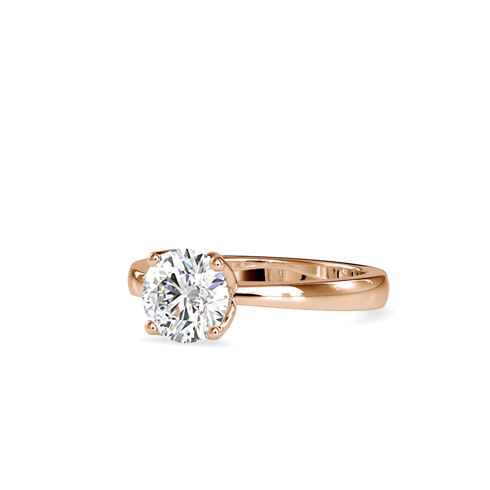 Timeless Solitaire Round-Cut Ring