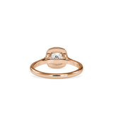 Brilliant Cushion-Cut Halo Engagement Ring