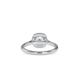 Brilliant Cushion-Cut Halo Engagement Ring