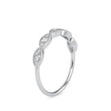 Marquise Diamond Leaf Ring