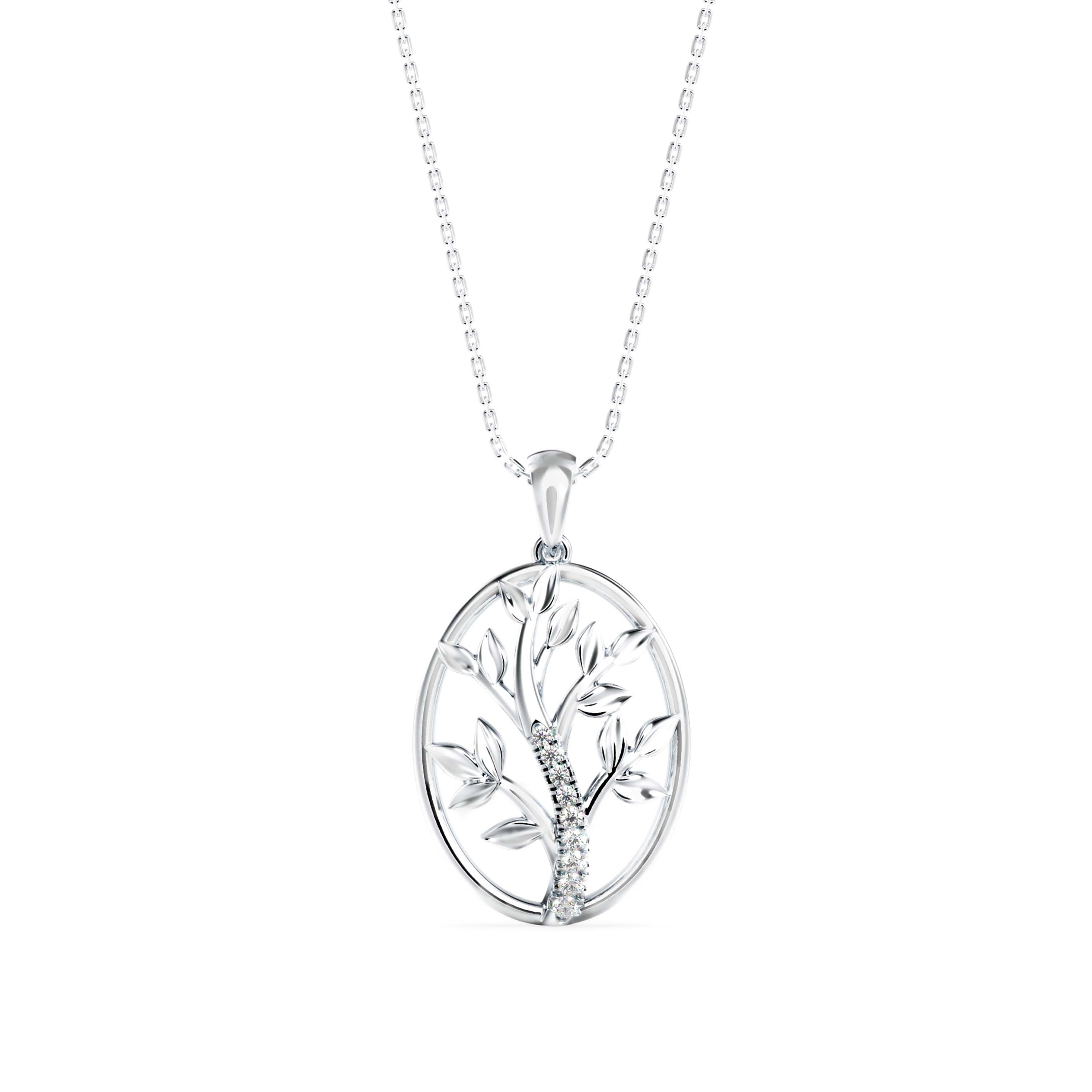 Elegant of Life Pendant with Crystals