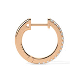 Timeless Diamond Hoop Earring (with Screw)