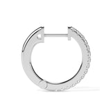 Timeless Diamond Hoop Earring (with Screw)