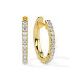 Timeless Diamond Hoop Earring (with Screw)