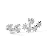 Celestial Star Cluster Diamond Earrings (with Screw)