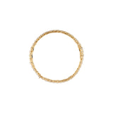 Elegant Gold Diamond Tennis Bracelet