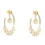 Teardrop Elegance Dangle Earrings (with Screw)