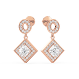 Diamond Drop Danglers (with Screw)