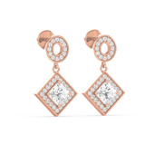 Diamond Drop Danglers (with Screw)