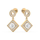 Diamond Drop Danglers (with Screw)