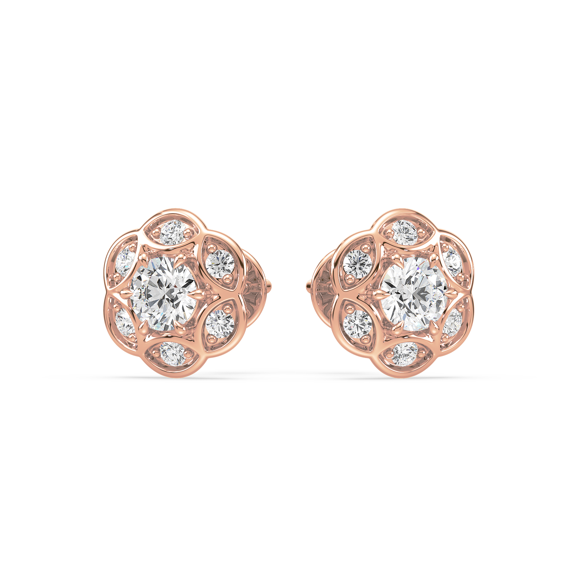 Regal Round Radiance Studs (with Screw)