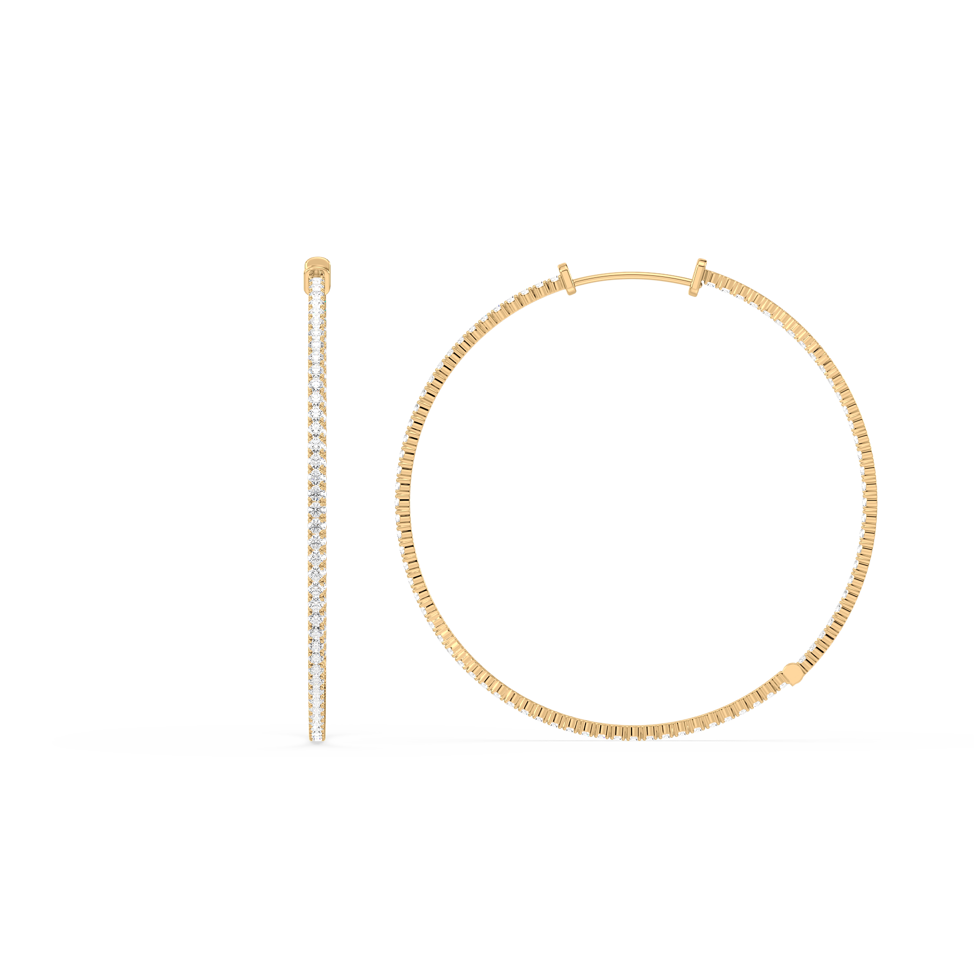 Classic Full-Circle Hoops (with Screw)