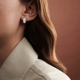 Luxe Layered Hoop Studs (with Screw)