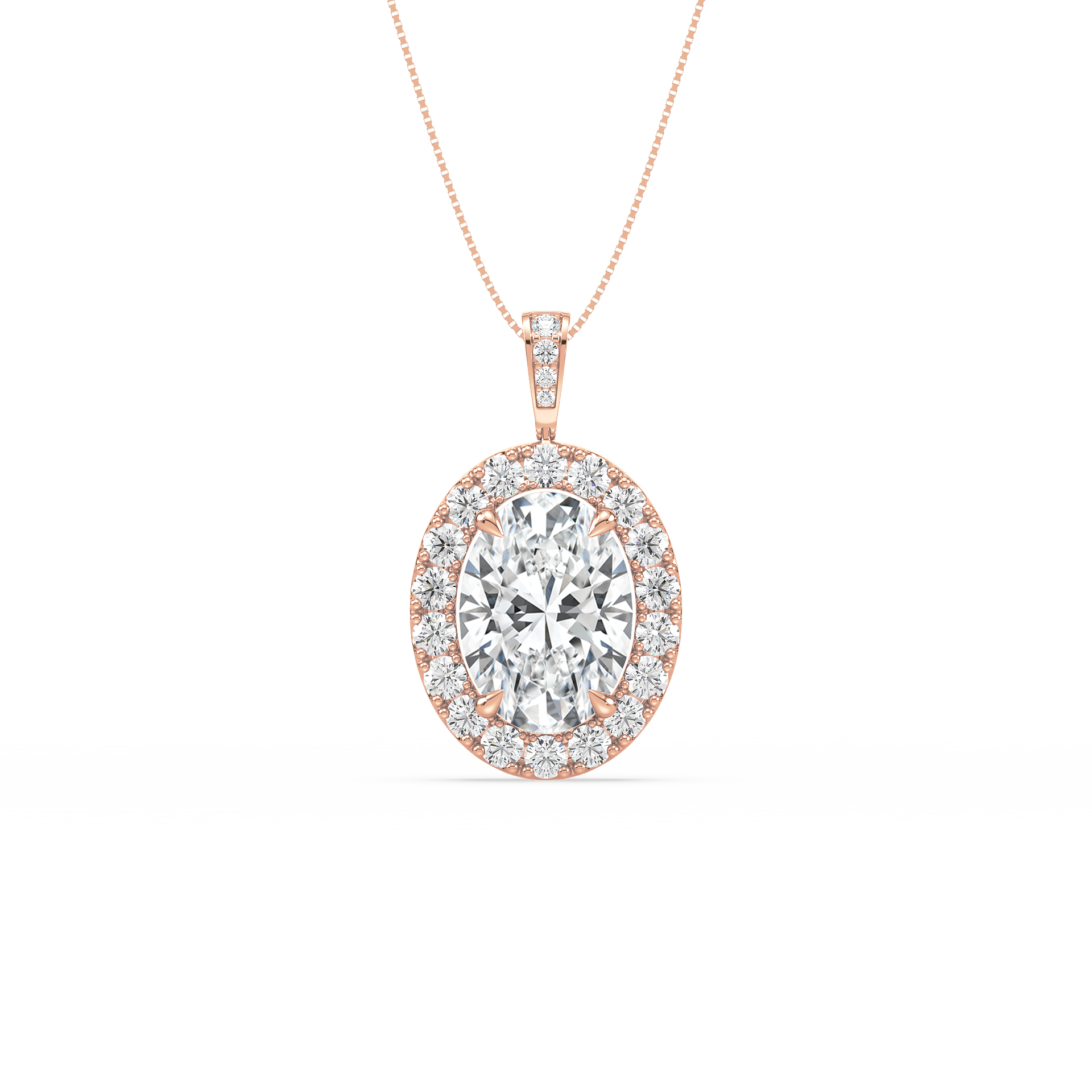 Oval Radiance Pendant