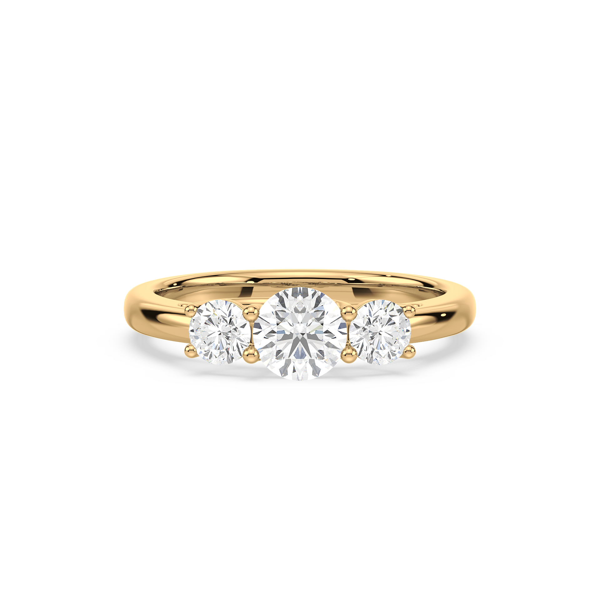 Timeless Three-Stone Ring